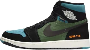 Nike Air Jordan 1 Element Men's Shoes (DB2889-003, Black/Bright Mandarin/Sail/Sky J Light Olive) Size 9.5