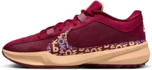 Nike Giannis Freak 5 Men's Basketball Shoes (DX4985-600, Noble RED/Desert Berry/Guava ICE/ICE Peach) Size 11.5
