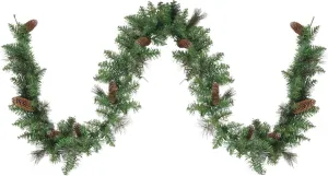 Northlight 9' x 10" Yorkville Pine Artificial Christmas Garland - Unlit