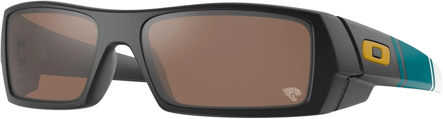 Oakley OO9014 Sunglasses Bundle: OO 9014 GASCAN 9014A2 Jax Matte Black and Large Red leash Accessory kit