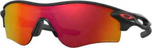 Oakley OO9206 Sunglasses Bundle: OO 9206 RADARLOCK PATH (A) 920642 Matte Black Ink and Large Red leash Accessory kit