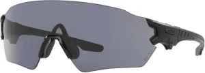 Oakley OO9328 Sunglasses Bundle: OO 9328 932804 Si Tombstone Matte Black Grey and Large Red leash Accessory kit