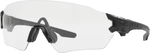 Oakley OO9328 Sunglasses Bundle: OO 9328 932805 Si Tombstone Matte Black Clear and Large Red leash Accessory kit