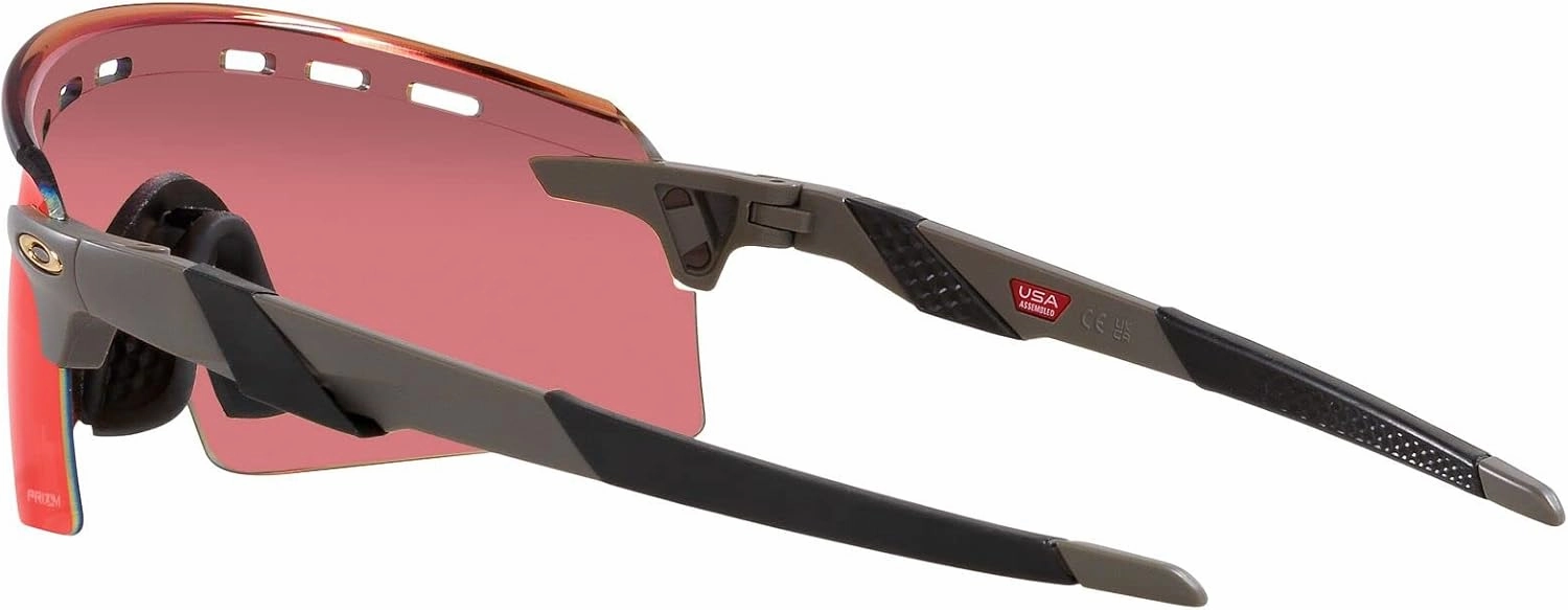 Oakley Men's Oo9235 Encoder Strike Vented Rectangular Sunglasses