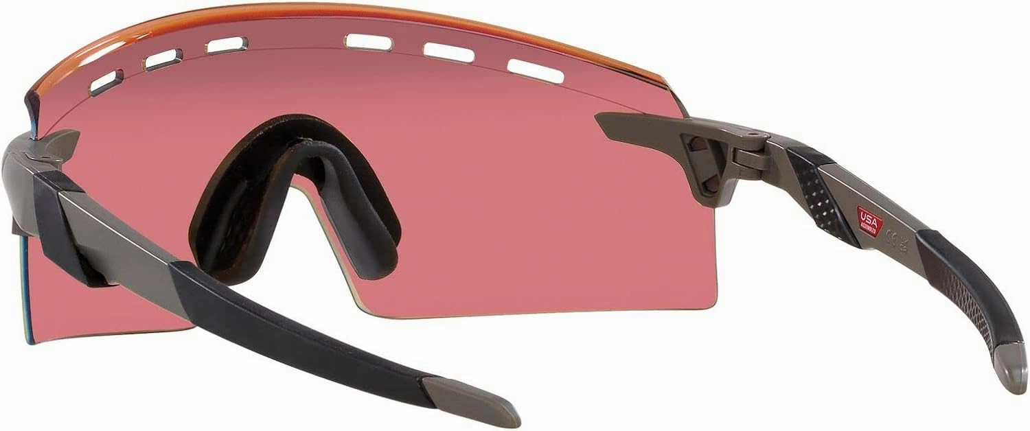 Oakley Men's Oo9235 Encoder Strike Vented Rectangular Sunglasses