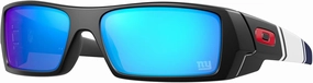 Oakley OO9014 Sunglasses Bundle: OO 9014 GASCAN 901474 Matte Black and Large Red leash Accessory kit
