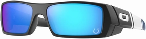 Oakley OO9014 Sunglasses Bundle: OO 9014 GASCAN 9014A1 Gascan Ind Matte Black Prizm S and Large Red leash Accessory kit
