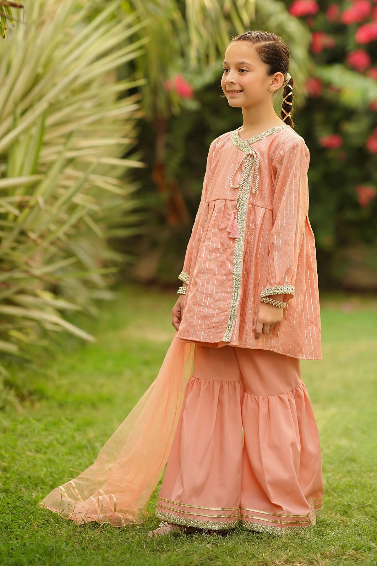 Ochre Clothing Zari Jacquard 3 Pc Suit Collection'2025-INSHD-05