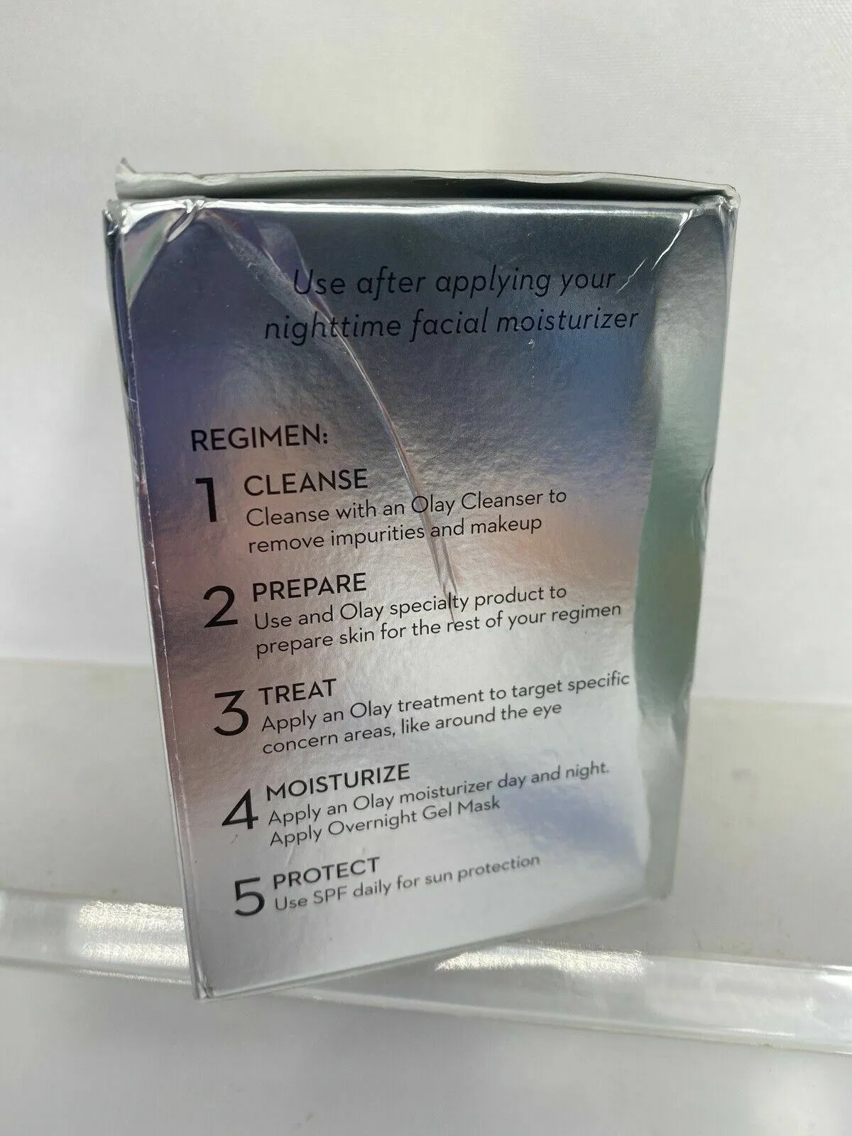 Olay Brightening Overnight Gel Face Mask with Vitamin C 1.7oz moisturizer