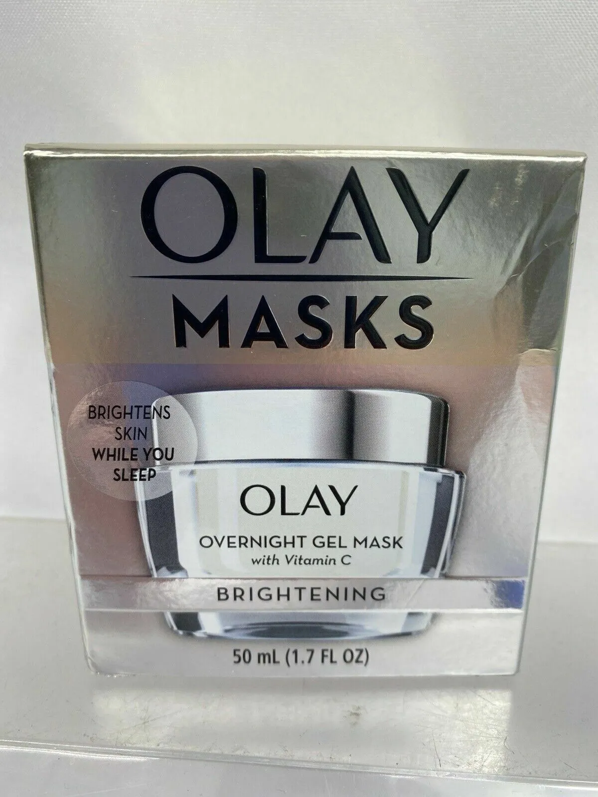 Olay Brightening Overnight Gel Face Mask with Vitamin C 1.7oz moisturizer