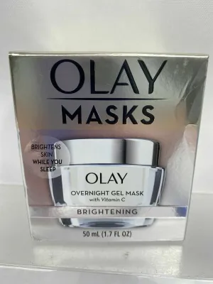 Olay Brightening Overnight Gel Face Mask with Vitamin C 1.7oz moisturizer