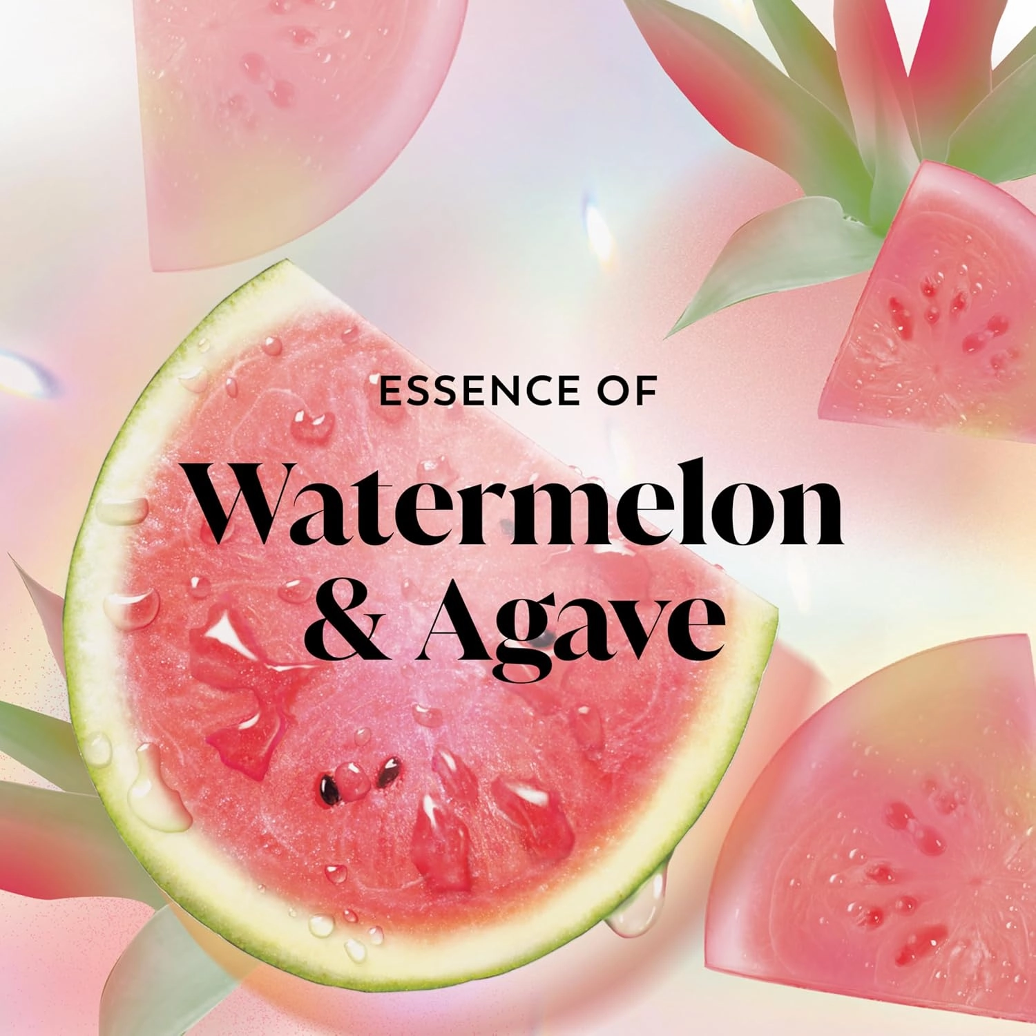 Olay Body Wash for Women, Fresh Radiance, Refreshing & Renewing, Made with Plant Based Cleansers, B3 Botanical Complex, For All Skin Types, Watermelon & Agave Scent, 33 fl oz (Pack of 4)