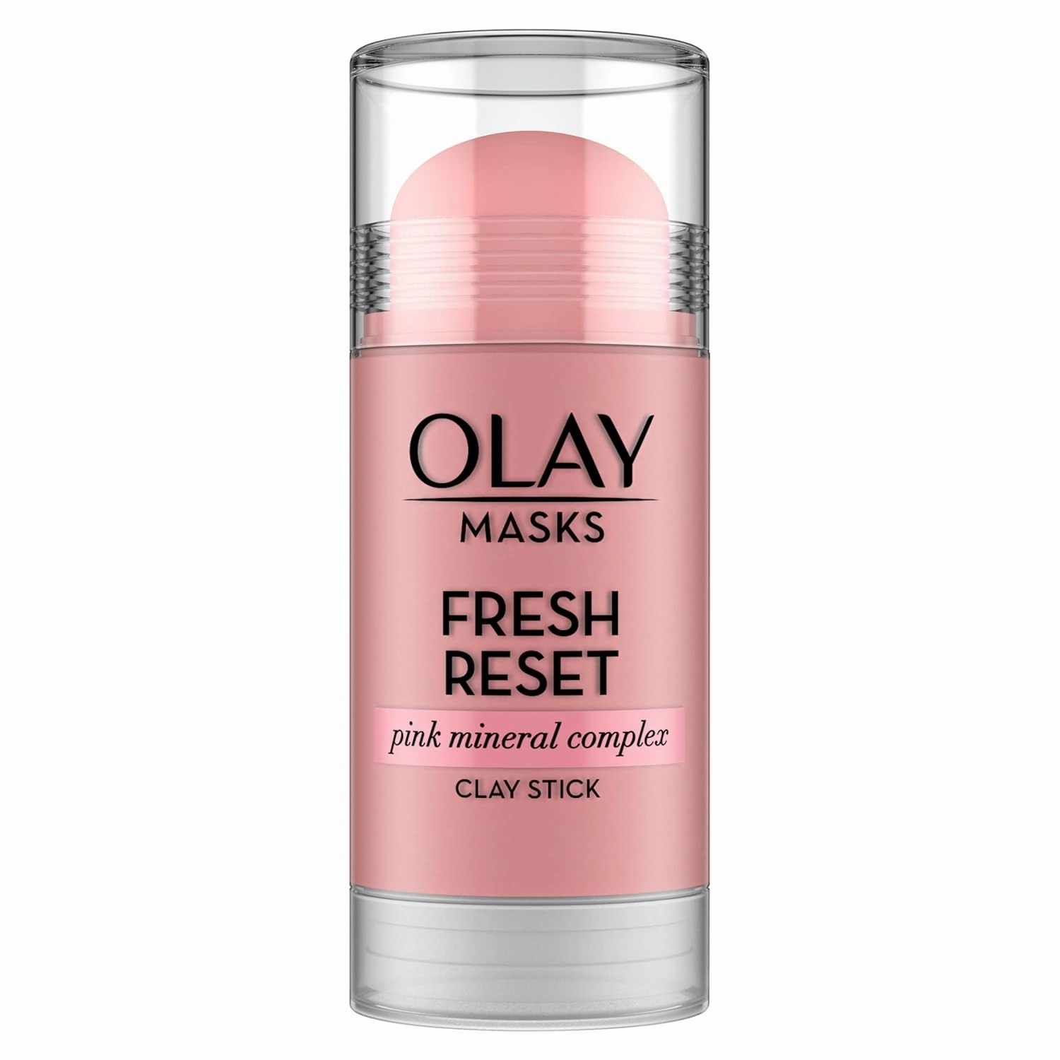 Olay Fresh Reset Pink Mineral Complex Clay Face Mask Stick, 1.7 oz