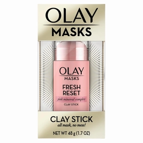 Olay Fresh Reset Pink Mineral Complex Clay Face Mask Stick, 1.7 oz