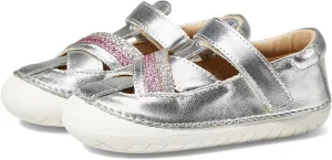 Old Soles Baby Girl's Tri Pave (Infant/Toddler) Silver/Glam Argent/Glam Pink/Silver EU 20 (US 4 Toddler) M