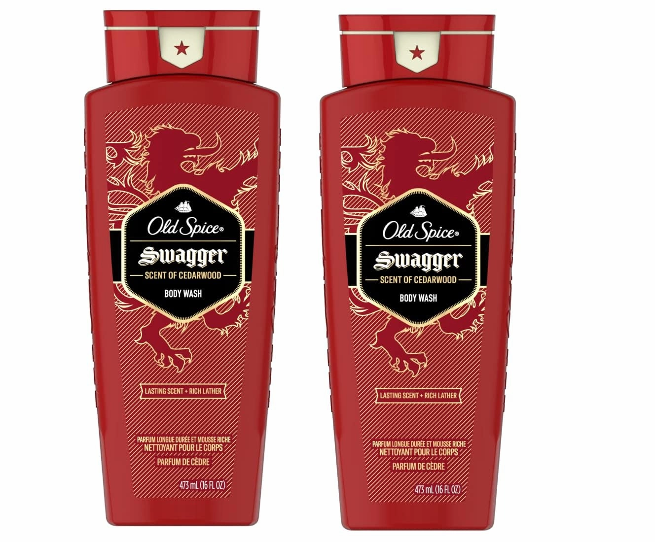 Old Spice Red Zone Body Wash - Swagger - 16 oz - 2 pk