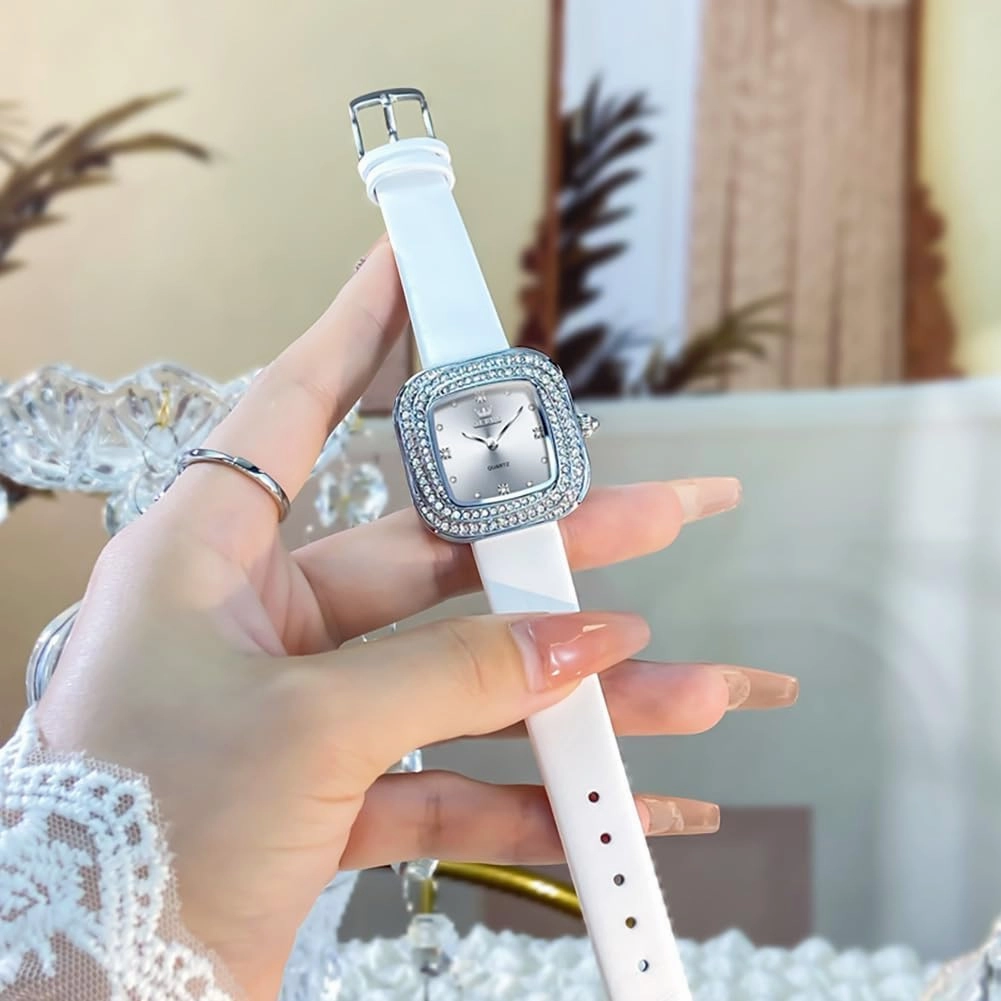 OLEVS Women's Business Dress Watches for Ladies Female Brown Leather Strap Small Face Dress Analog Quartz Wrist Watch with Calendar Day Date Waterproof Luminous Gift Classic Casual Retro Band