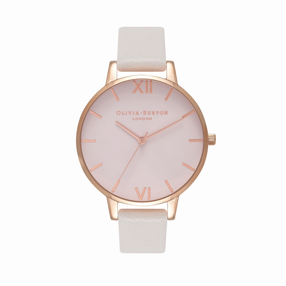 Olivia Burton Blush Dial Rose Gold Watch