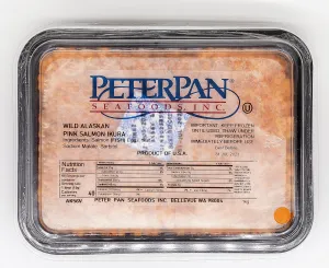 OLMA Salmon Caviar PETER PAN, KOSHER (Grade#1) 2.2 lb (1kg) Plastic Tray