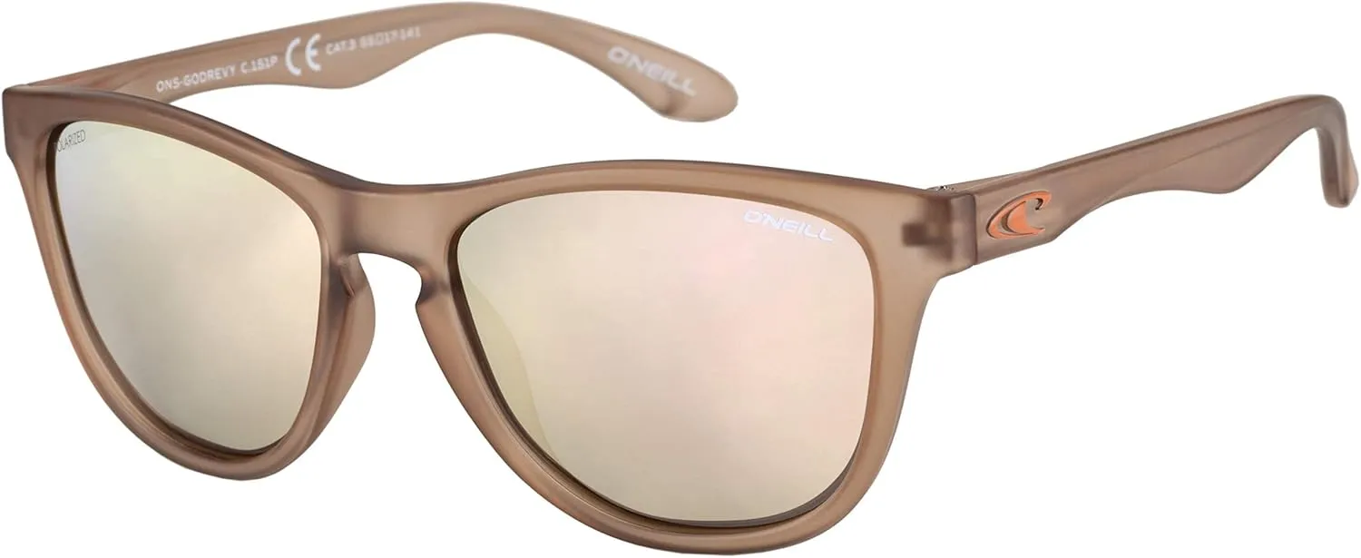 O'NEILL Godrevy 2.0 Womens Round Polarized Sunglasses, UVA UVB Protection, 55 mm