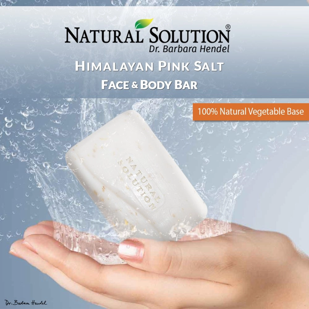 Organic Soap Bar, Perfect Skin Moisturizer with Himalayan Pink Salt and Oatmeal - 1 count