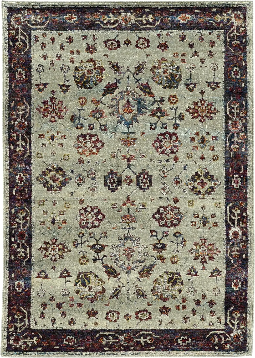 Oriental Weavers 6842D-2x3 Andorra 6842D 1'10" X 3' 2" Indoor Area Rug