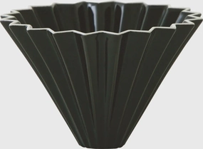 Origami - Medium Dripper & Holder - Black