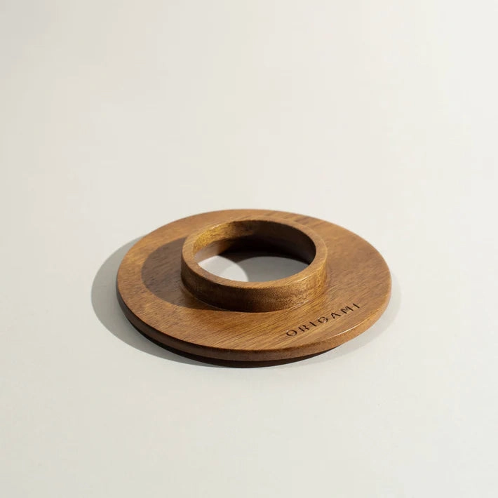 Origami - Medium Dripper & Holder - Black