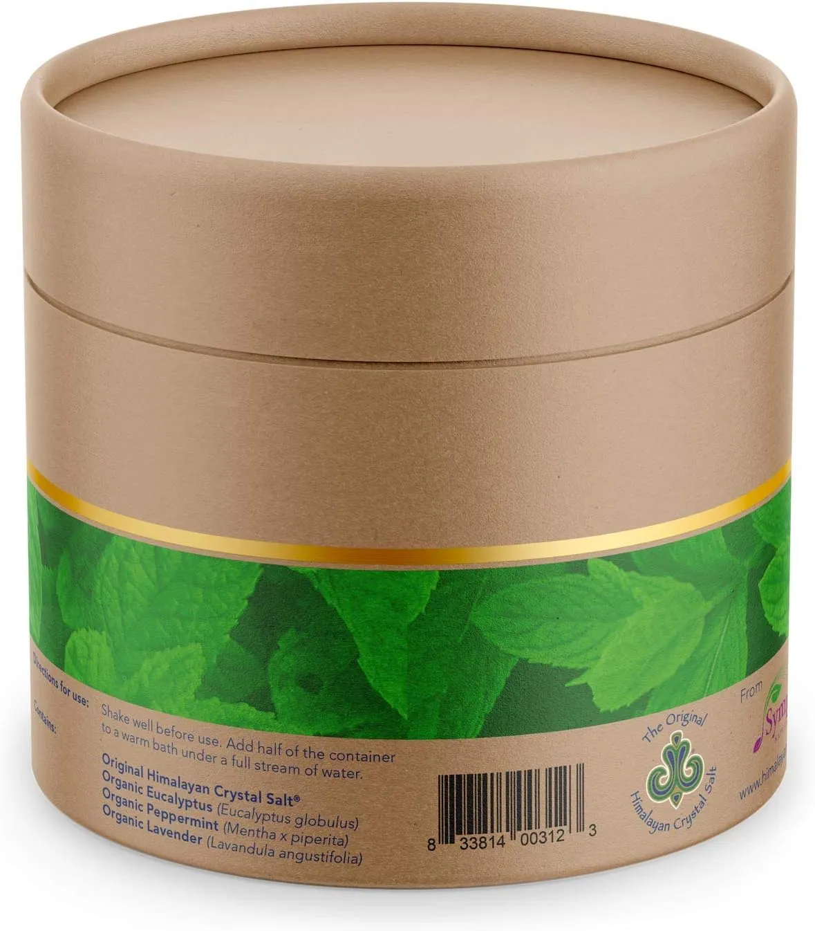 Original Himalayan Crystal Bath Salts | Rejuvenate with Eucalyptus, Peppermint, and Lavender Essential Oils | Ease Tension & Soothe Muscles