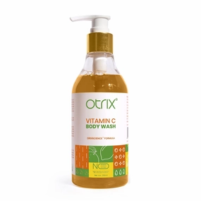 Otr.ix Vitamin C Body Wash –| Vitamin C   Curcumin | Antioxidant-Rich Formula for Bright, Radiant Skin – Deep Cleansing & Hydrating – Sulfate & Paraben-Free – 290ml