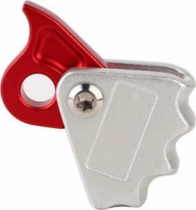 Outdoor Sports Alloy Auto Lock Fall Arrester Rope Grab for Mountaineering and Rock Climbing, Ergonomic Non Slip Handle, 15.7mm Connection Hole, Al Mg Alloy,