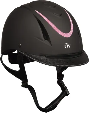 Ovation Z-6 Glitz 2.0 Helmet (Glitter Pink, M/L)