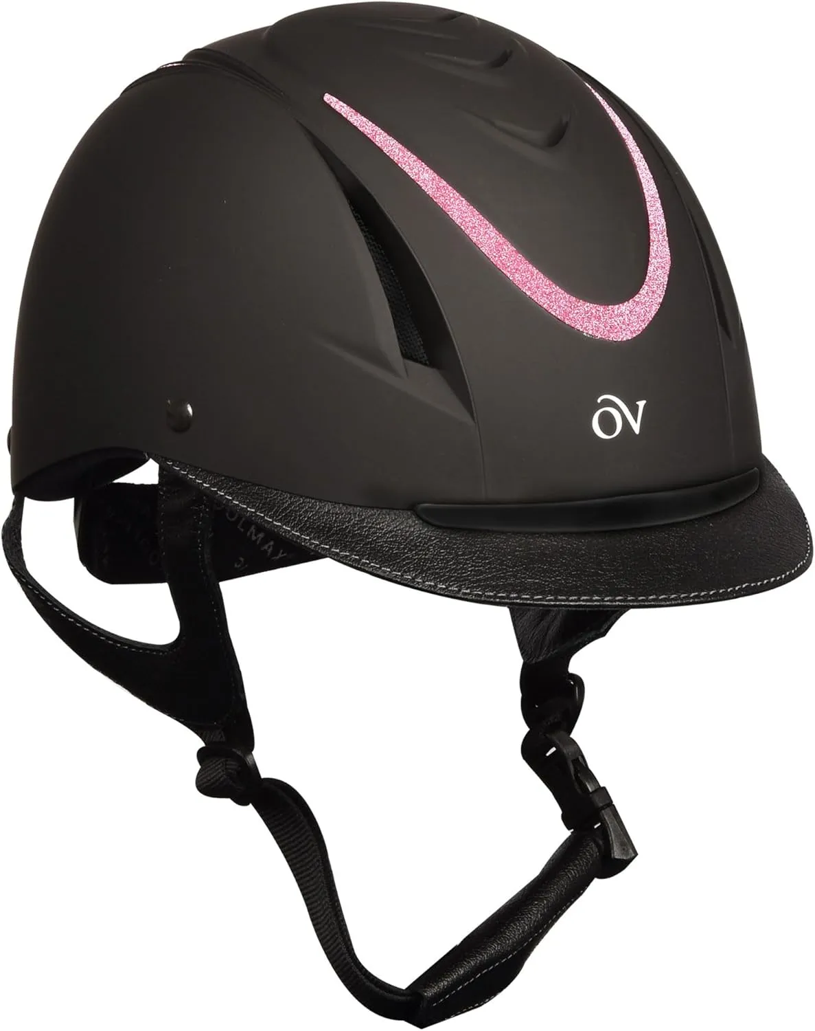 Ovation Z-6 Glitz 2.0 Helmet (Glitter Pink, M/L)