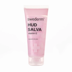 Paeceioni Hudsalva Vitamin E 100 ml – Pink Hand Cream – Quickly Absorbing Ointment for Dry, Cracked Skin – Hands, Feet – Made in Sweden