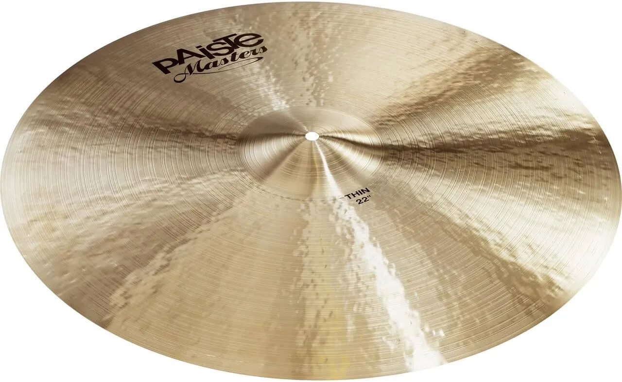 Paiste 22 Inches Masters Thin Ride Cymbal