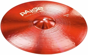 Paiste 16" Color Sound 900 Crash Cymbal, Red