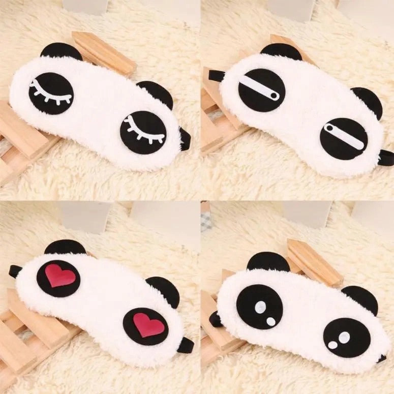 Panda Sleeping Face Eye Mask Blindfold