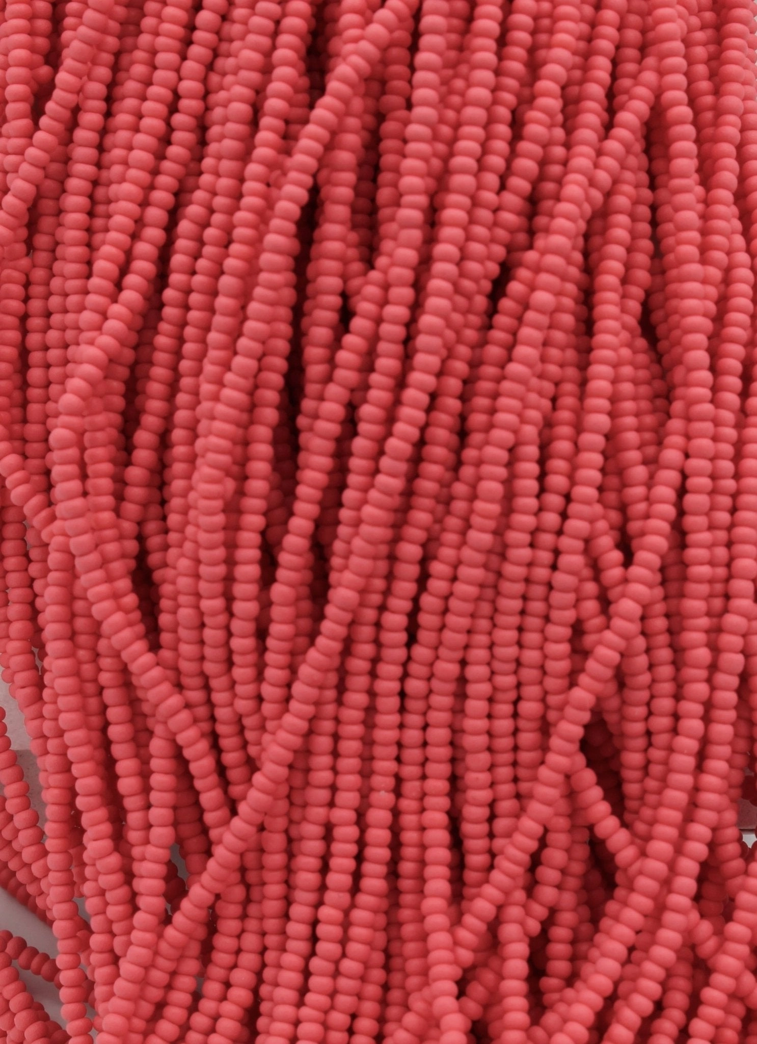 Perma Lux Red Matte Seed Beads - 11 - 43169