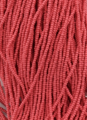 Perma Lux Red Matte Seed Beads - 11 - 43169