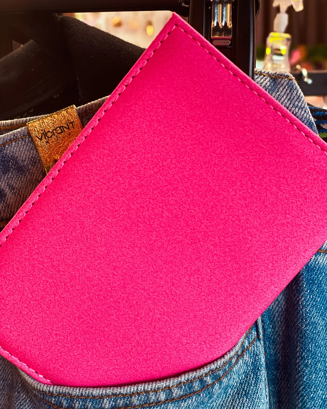 Pink Matte Passport Cover