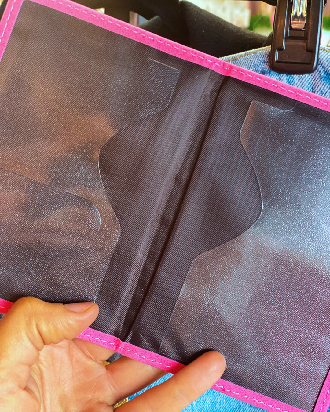 Pink Matte Passport Cover