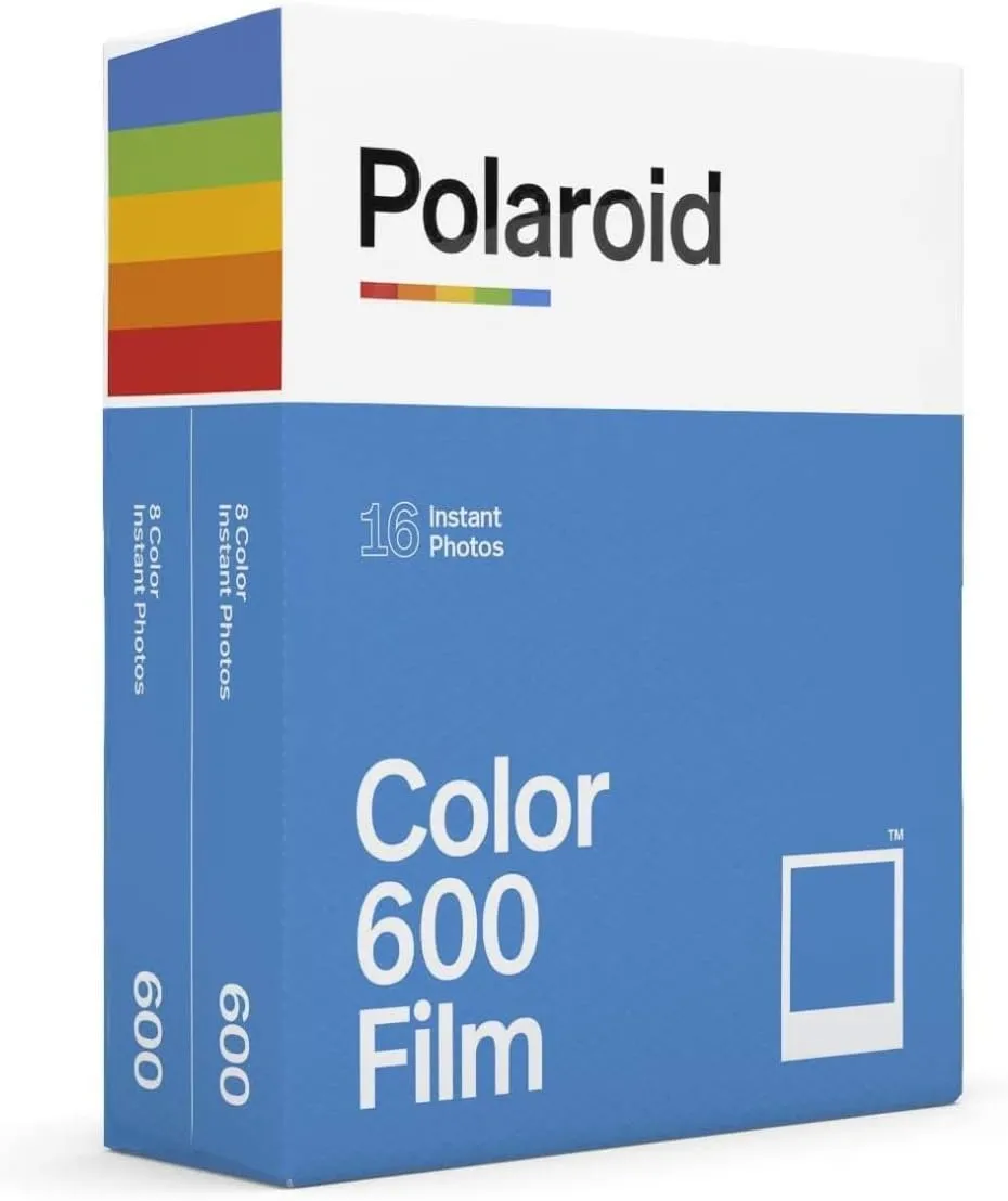 Polaroid Color Film for 600 Double Pack, 16 Photos (6012)