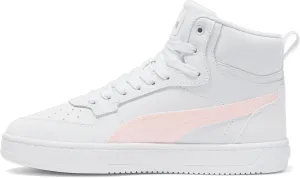 PUMA Caven Sneaker, White-Peach Smoothie-Gold, 6 US Unisex Big Kid