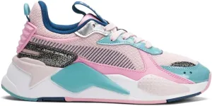 Puma Kids Girls Rs-X Aurora Glitter Lace Up Sneakers Shoes Casual - Pink - Size 5.5 M