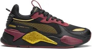 PUMA Womens Rs-X Glitz Glitter Lace Up Sneakers Shoes Casual - Black - Size 6.5 M