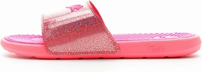 PUMA Cool Cat Sandal, Aurora Luminous Peach-Luminous Pink, 4 US Unisex Big Kid