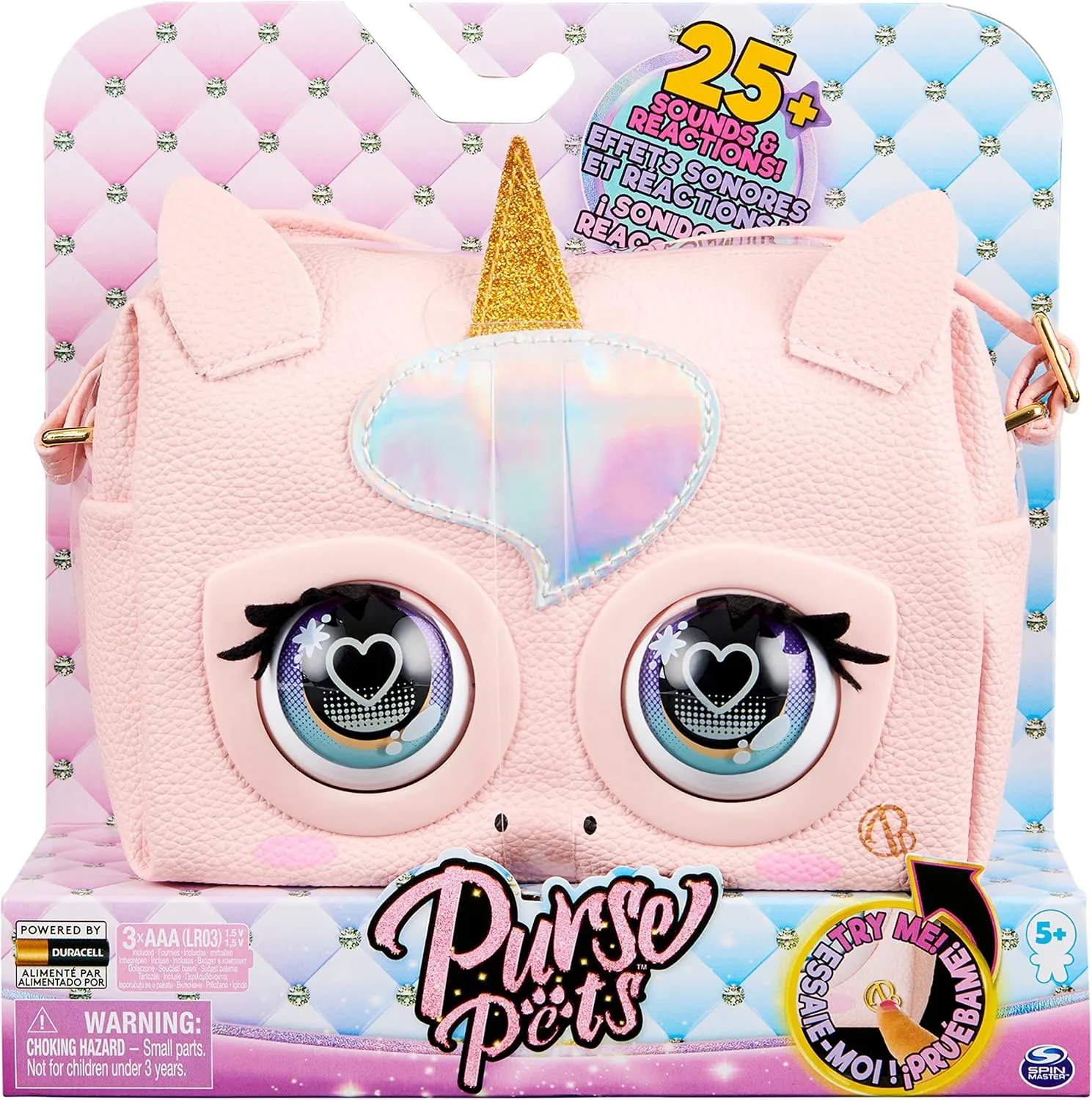 Purse Pets, Disney Minnie Mouse Officially Licensed Interactive Pet Toy & Kids Purse