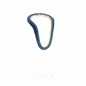 Radiant Ring | Emeralds and Sapphires