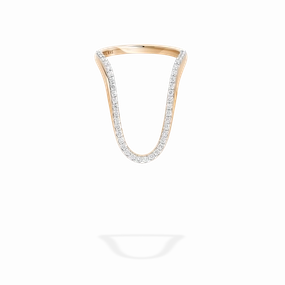 Radiant Ring | Half Diamond