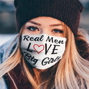 REAL MEN LOVE BIG GIRLS MASK